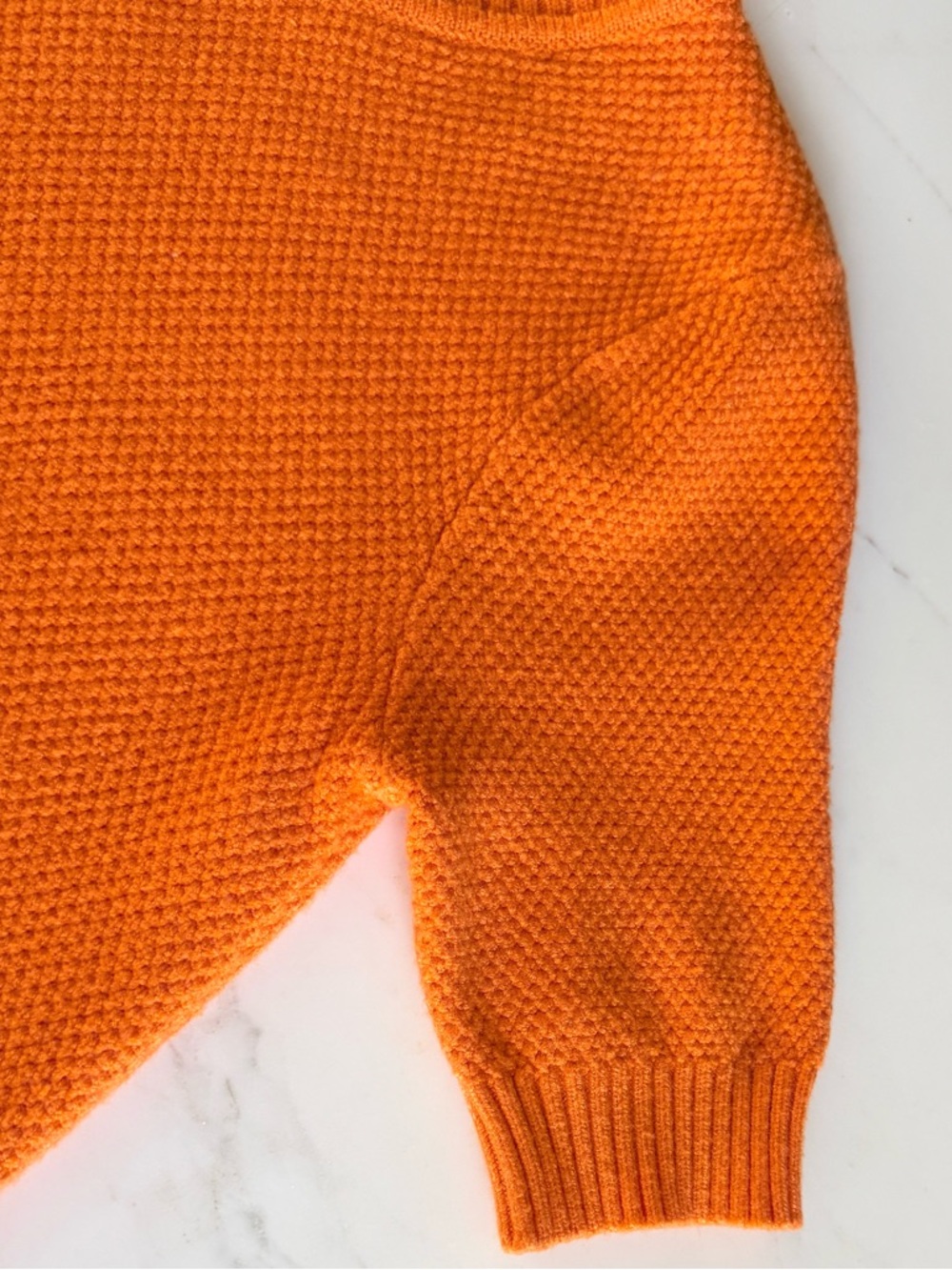 ZARA Women’s Cropped Top Short Sleeve Crew Neck Knit light Sweater Shirt Size S - Picture 9 of 17